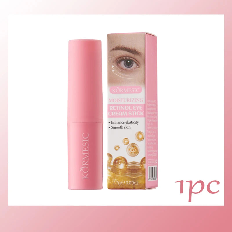 Retinol Eye Cream Stick Reduce Dark Circles Under the Eyes Moisturizing Lifting Firming Eyes Cream Eye Skin Care Products Qme 1pc
