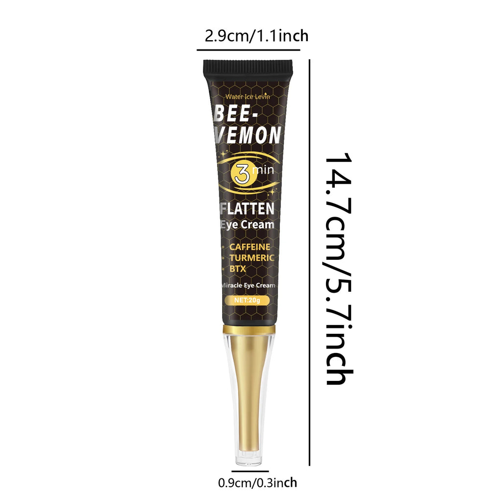 Bee Venom Eye Cream, 20g, Suitable for All Skin Types, Hypoallergenic, Firming, Anti-Wrinkle, Lifting, Moisturizing, Anti-Aging, Smoothing Qme