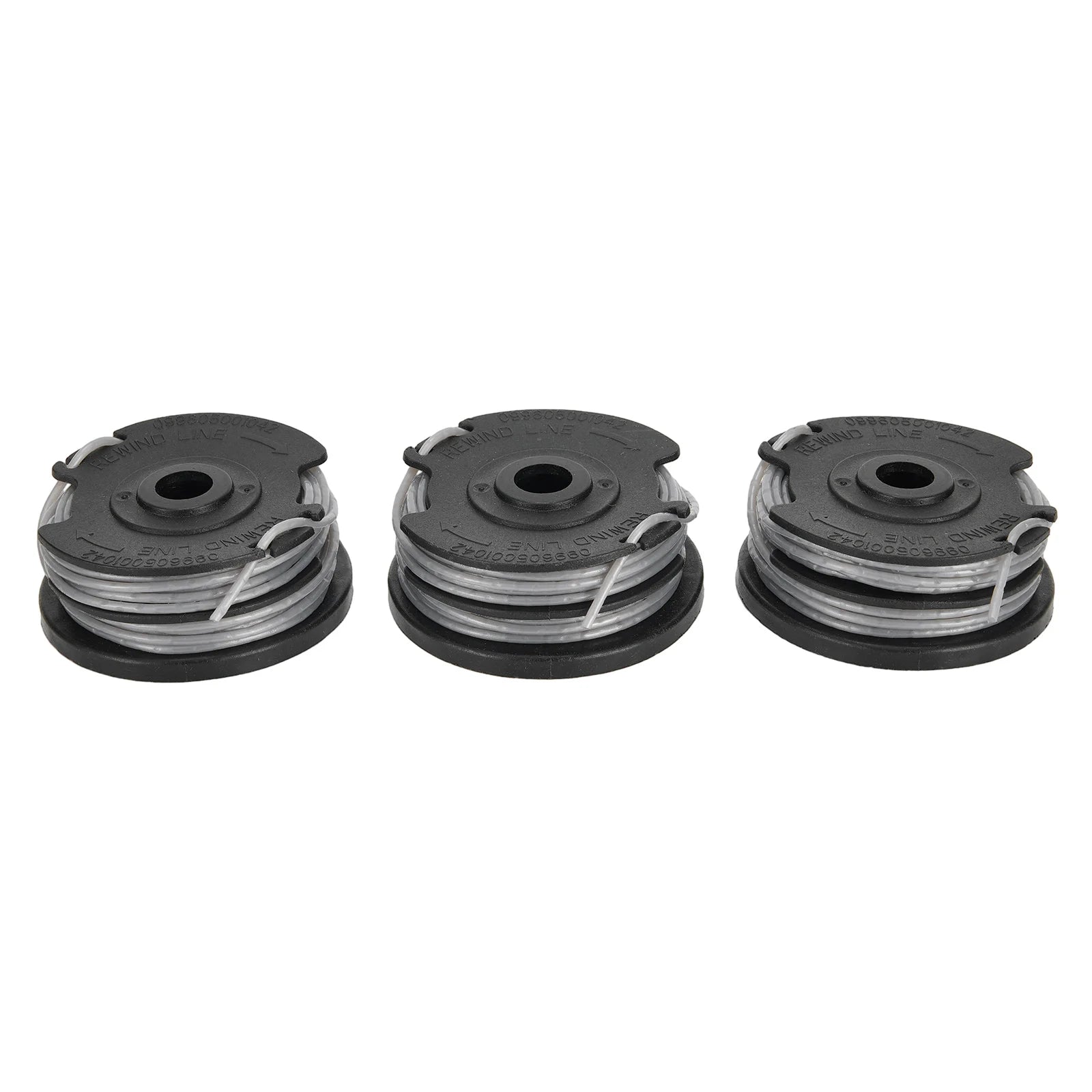 3pcs/set Line Spools Replacement For Greenworks Lawn Trimmers G40LT/ G40LTK2/ G40LTK2x / 2101507 Grass Trimmer Garden Power Tool Qme