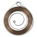 1PC 41mm Recoil Pull Starter Spring Replacement Pulley Rope Recoil Repair Kit For 45cc,52cc,4500,5200 Chinese Chainsaw Tarus Qme Default Title