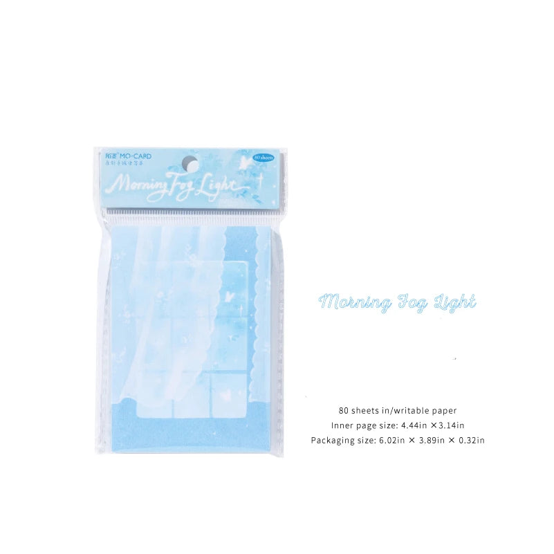 80 Sheets Creative Daily Schedule Memo pad To Do List Time Sticky Note Schedule planner Office School Supplies Korean Stationery Qme B2