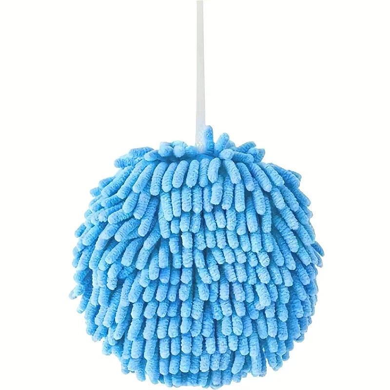 1pc Kitchen Hanging Quick-Drying Cleaning Handball, Hangable Bathroom Absorbent Soft Accessories, Home Towels Hand Towel Qme