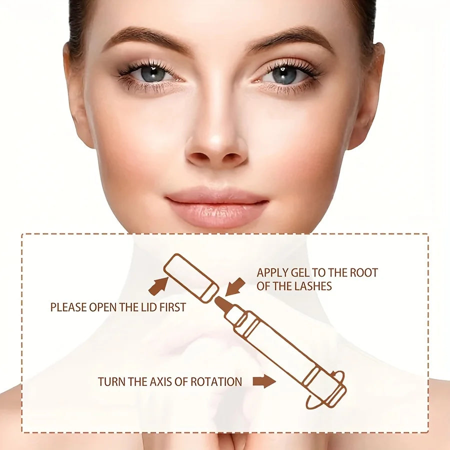 GZE Double Eyelid Pen, Skin Shaping Cream, Make Eyes Looks Bigger, Natural Look And Long Lasting Shaped, Double Eyelid Glue Qme