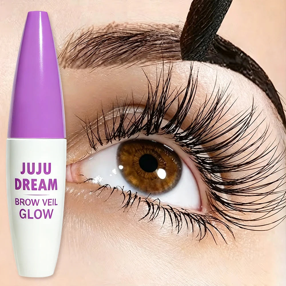 JUJU DREAM Brow Veil Glow Eyebrow Gel Waterproof Long Lasting Clear Qme