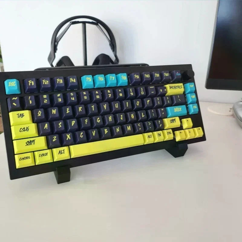 1 Pair 3D Printing Keyboard Display Stand Computer Mechanical Holder Qme