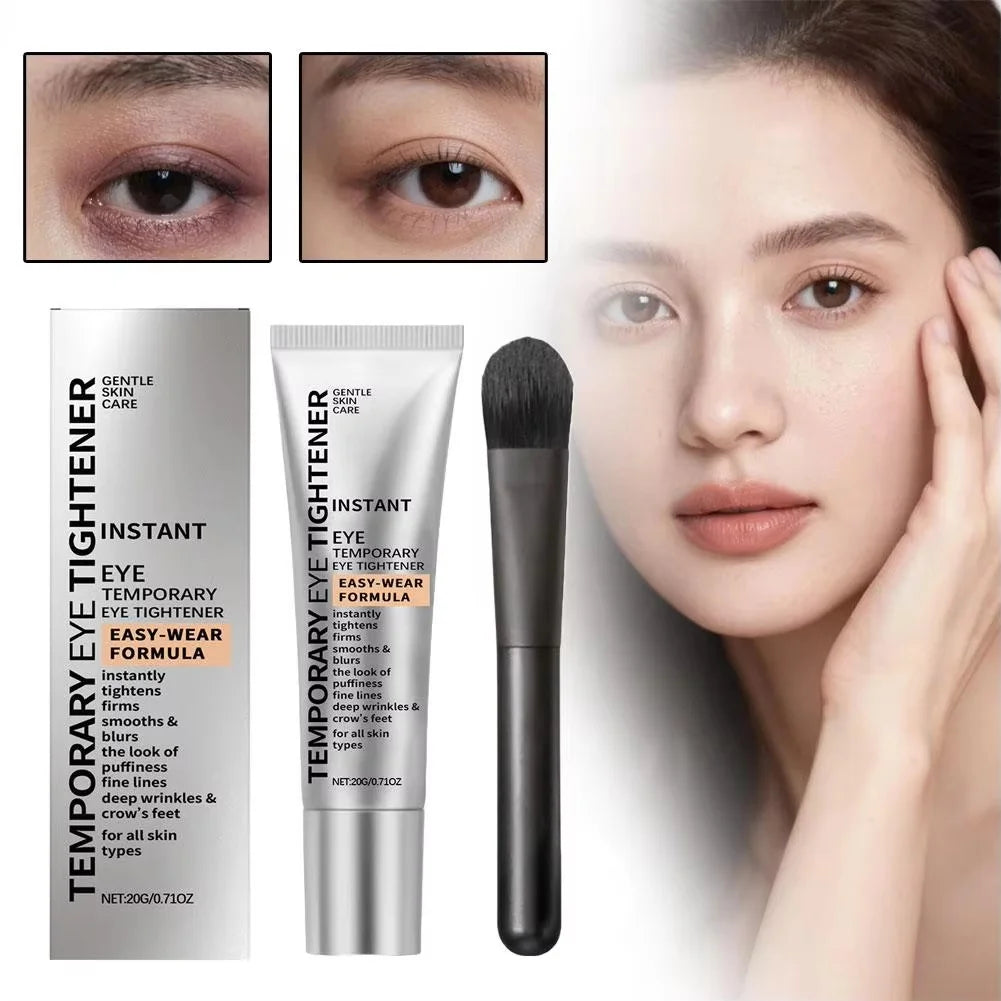 Instant Firm Eye Cream Instant Under Eye Tightening & Depuffing Cream, Helps Smooth Fine Lines & Reduce Puffiness Dark Circles Qme