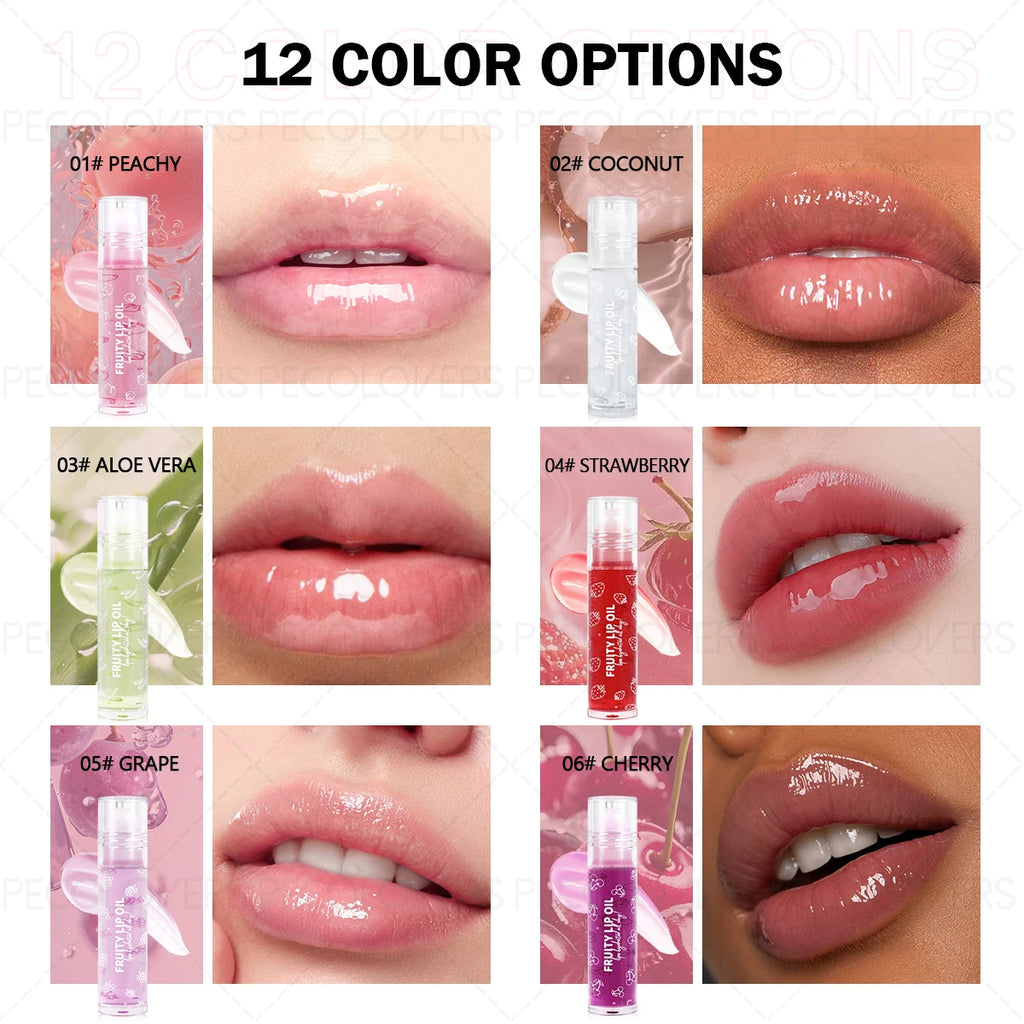 Lip Balm Moisturizing Lips Fruity Gloss Tinted Long-lasting Qme