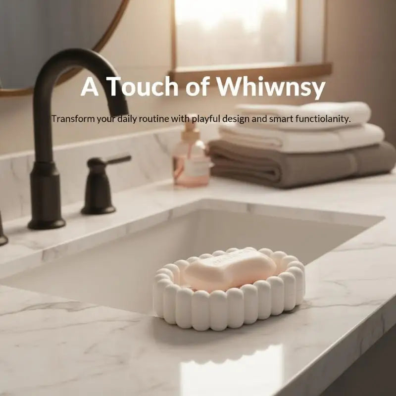 Plastic Bathroom Shower Soap Box Travel Portable Small Tray Dish Qme