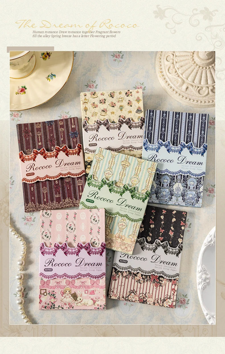 Soft Pastoral Textured Scrapbook Paper, Plaid & Floral Prints for Journal Background Collage Perfect Gift Choice Qme ALL