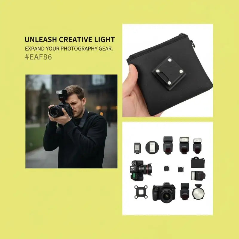 Flash Adapter Ring Suitable IT32 AKR1 AK-R11 AK-R16 AK-R12 Accessory Qme