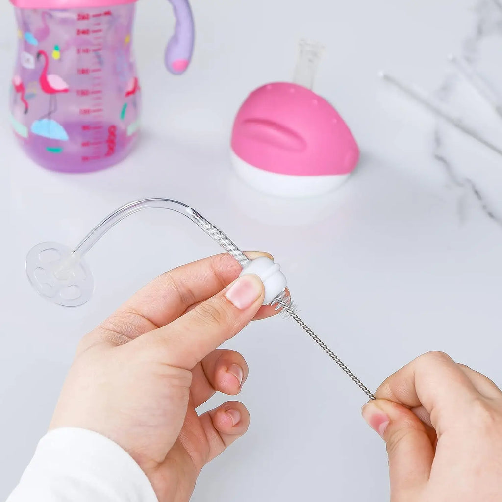 Long Straw Cleaning Brush Straws Water Bottles Nipple Cups Tubes Qme