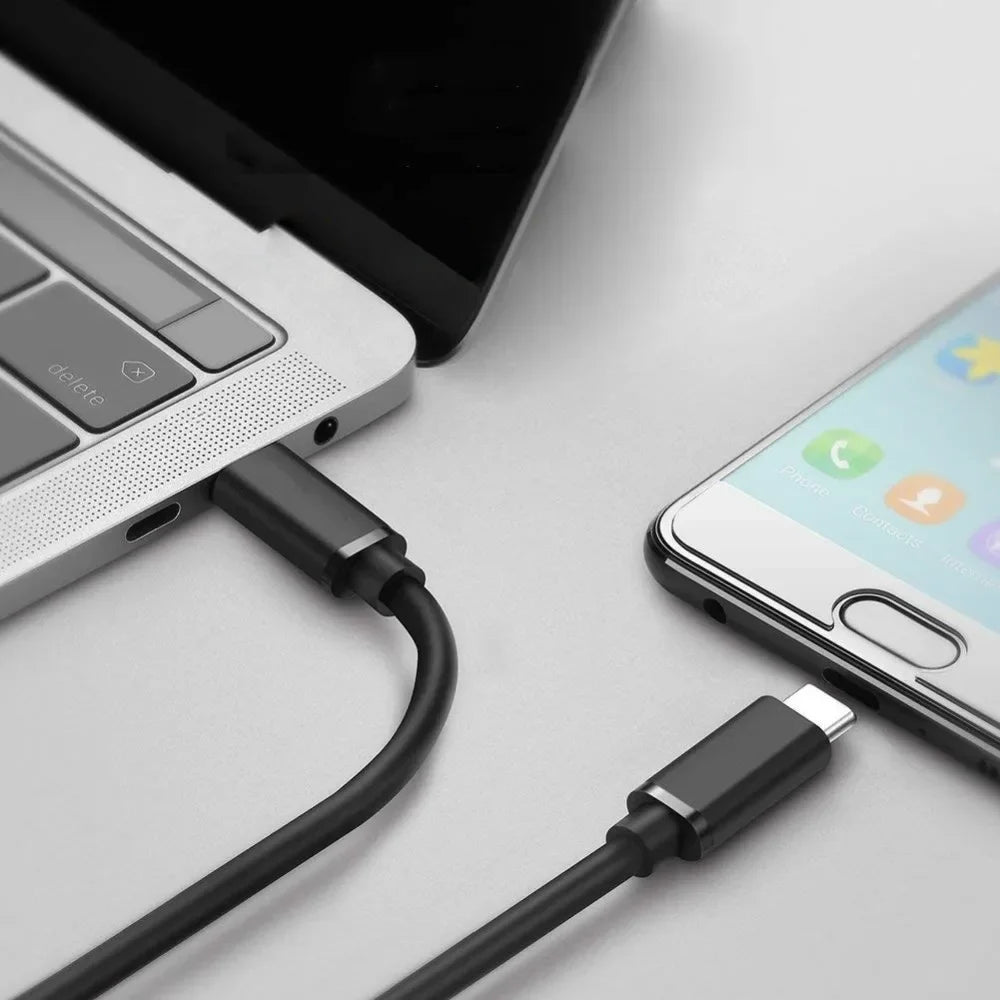 60W Type C to Type C Fast Charging Phone Data Cables USB -C Fast Charging Wire PD Quick Charge 3.0 0.3m/0.5/1m/1.5m/2m Data Cord Qme