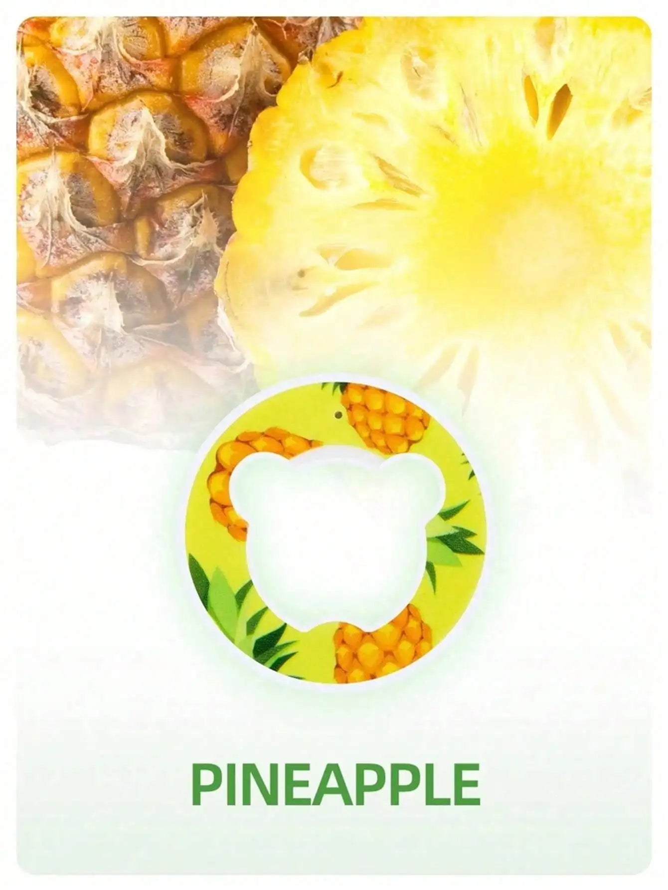 Random Flavored Aromatic Ring Various Fruit Beverage Flavor Pods Qme Pineapple 1PC