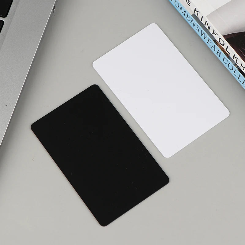 5 NFC215 Black White Cards Rewritable NFC NT-AG215 PVC Blank Easy Qme