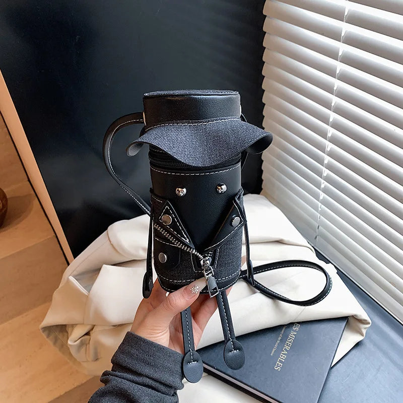 Women's Gothic Kawaii Phone Crossbody Bag Unique Dark Cute Mini Chain Qme