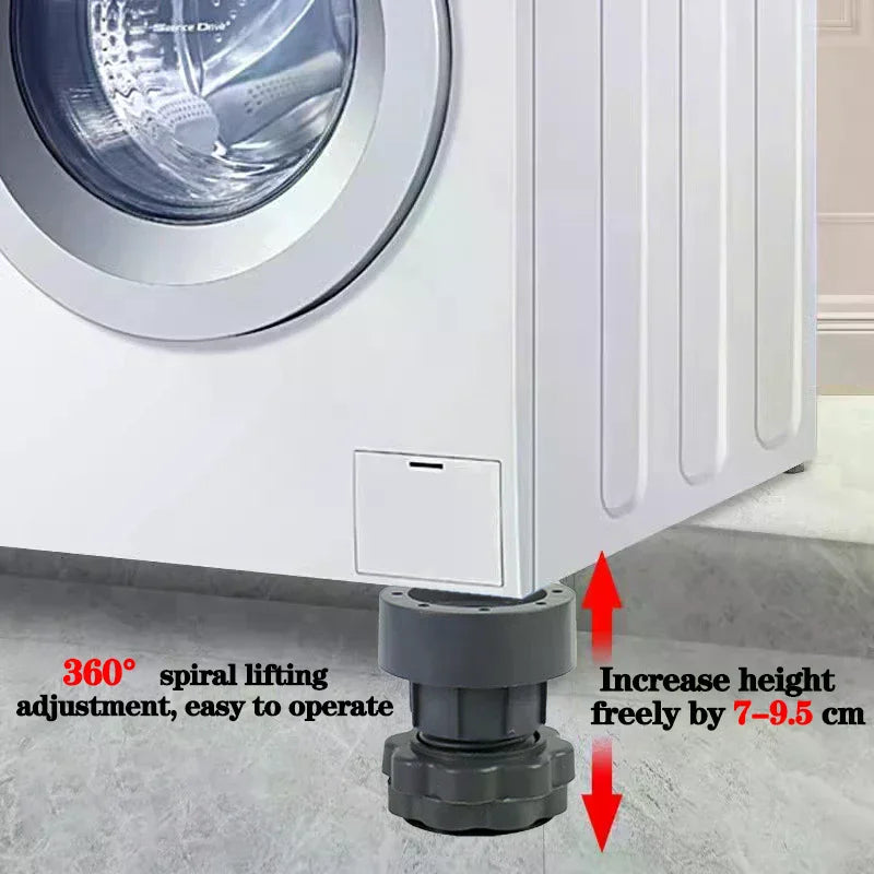 Washing Machine Stand Adjustable Heightener Fridge Dryer Leveling Foot Pad Qme
