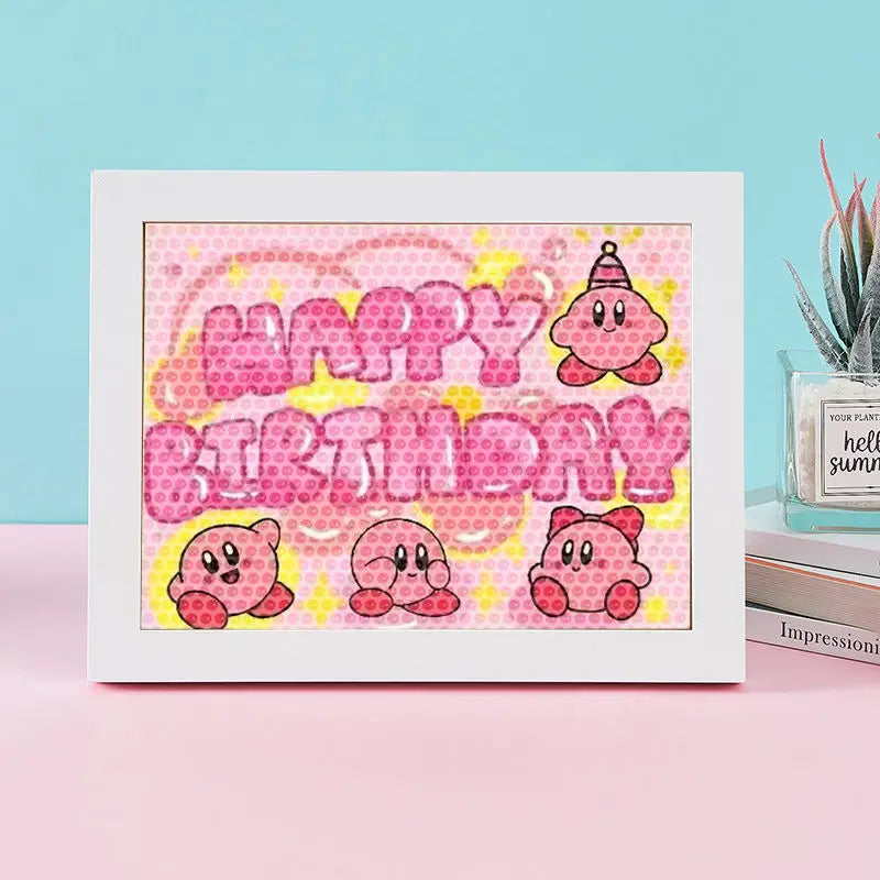 Hello Kitty Kuromi Diamond Painting DIY Craft Frame Cartoon Students