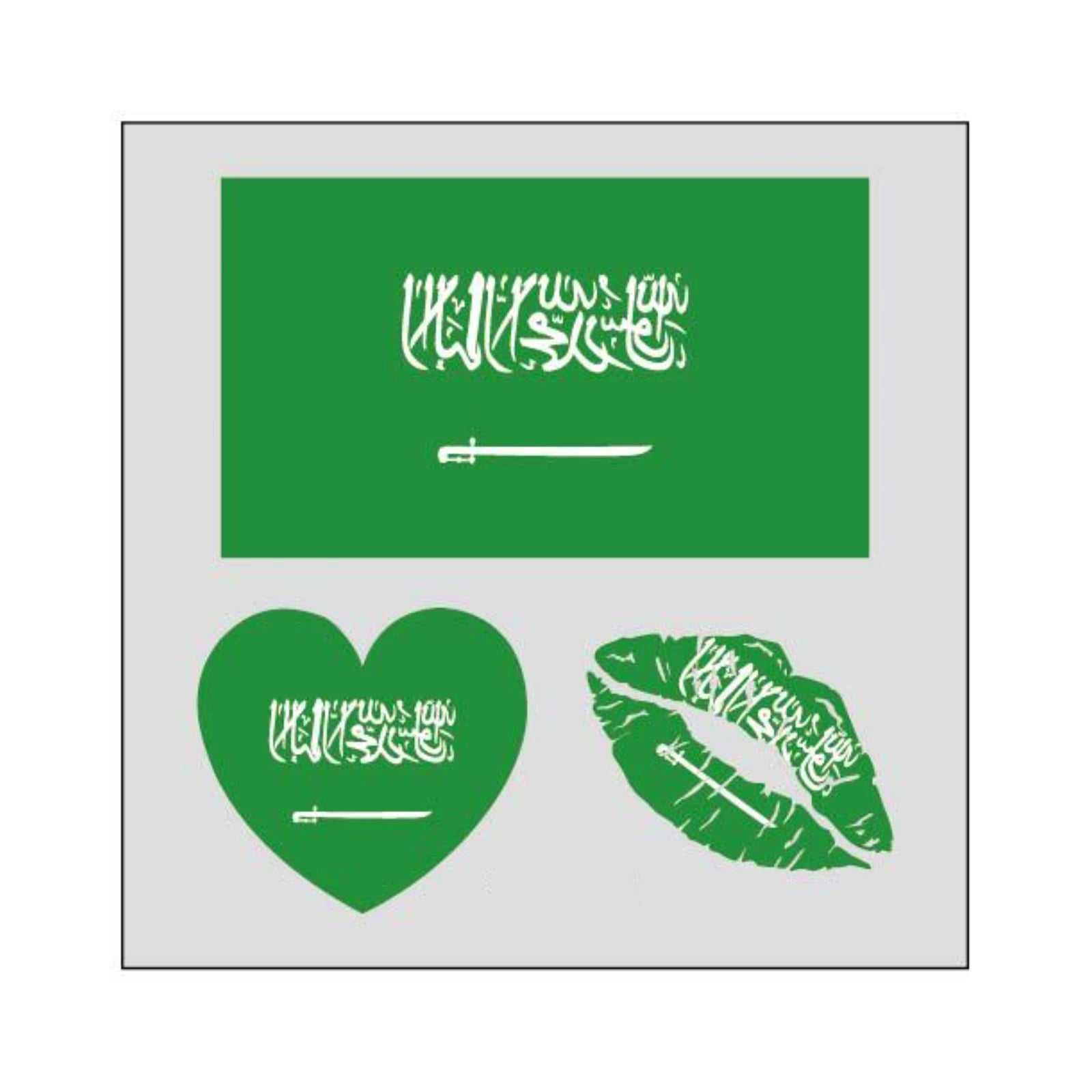 National Flag Football Fan Temporary Tattoos Face Body Decorative Stickers Event Cheering Props Suitable for Adults and Children Qme O
