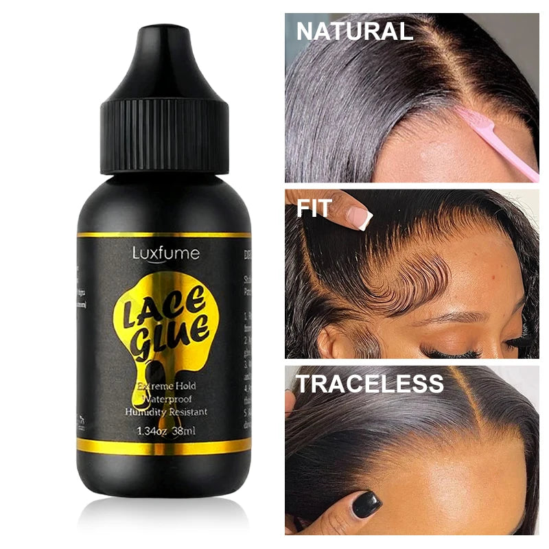 Lace Glue Gel Wig Stalling Waterproof Hair Adhesive Unisex Durable Qme