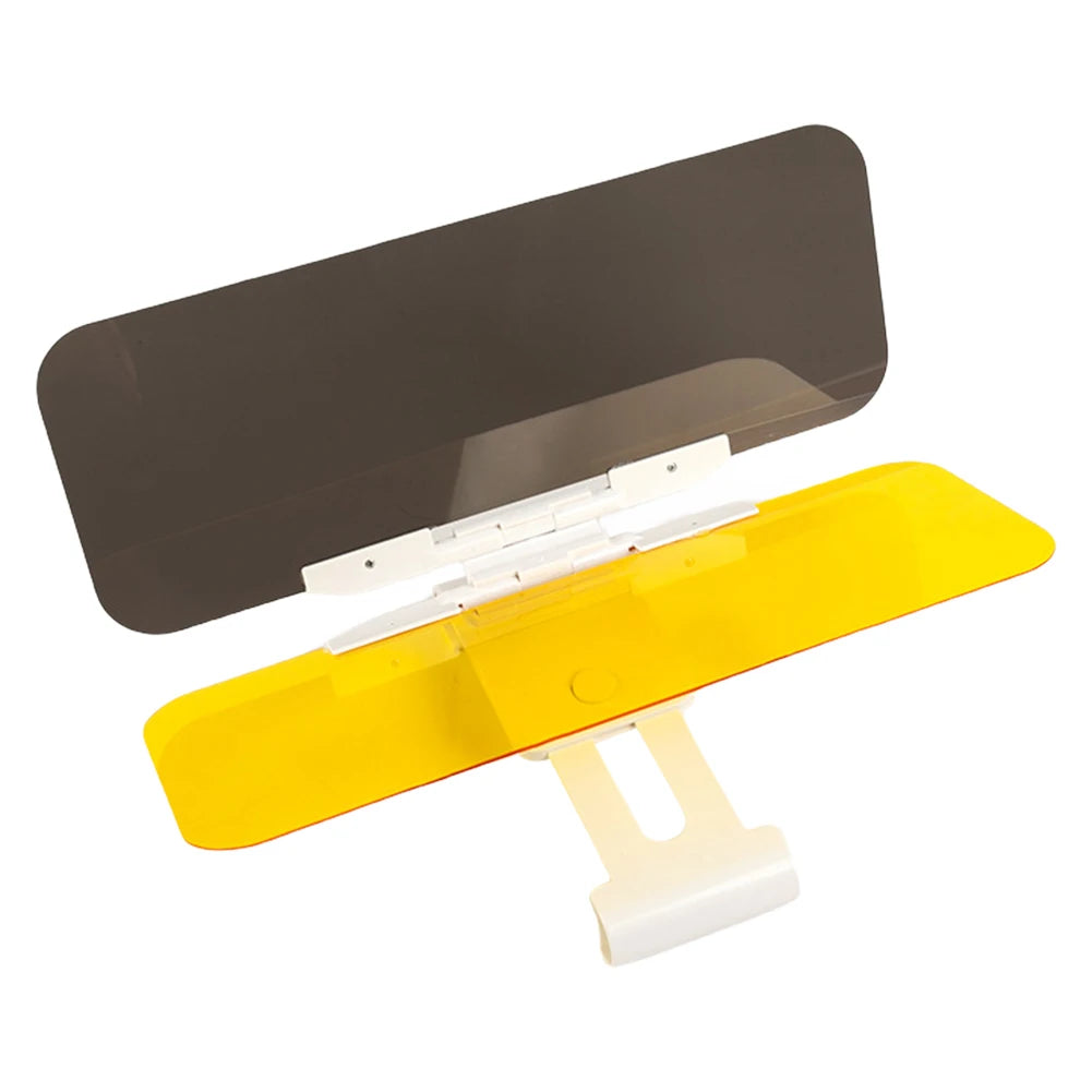 Adjustable Sun Blocker Anti-UV Polarized Sunshade Plate Fold Flip Down Clear View Visor Polarized Clear Vision Sun Visor Blocker Qme