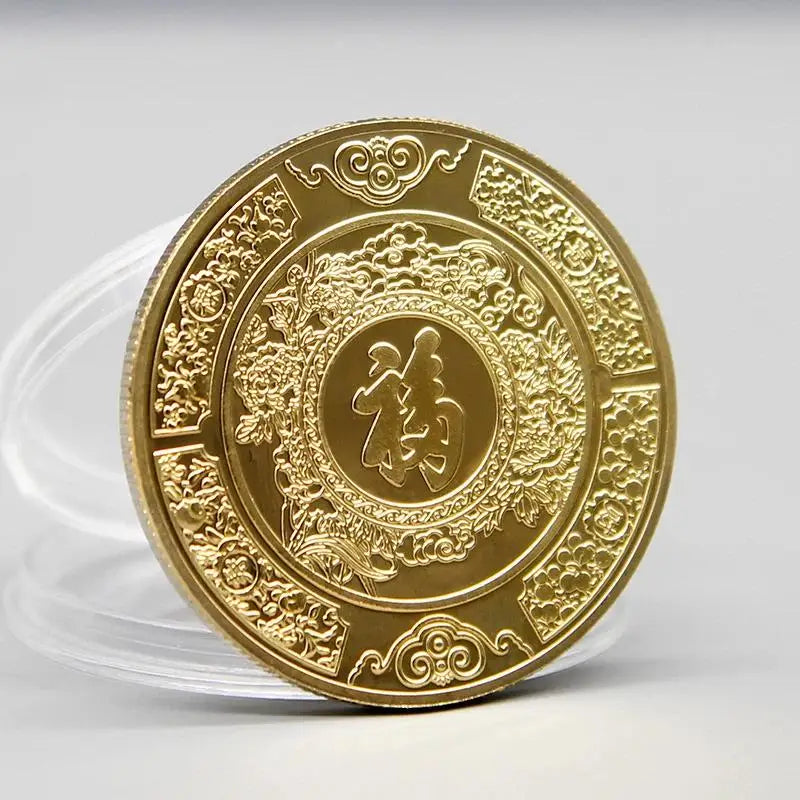 2026 Year Horse Chinese Zodiac Souvenir Coin Fortune Collection Gifts Qme