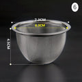304 Stainless Steel Reusable Tea Infuser Tea Strainer Teapot Loose Tea Leaf Spice Tea Filter Kitchen Accessories Qme 6