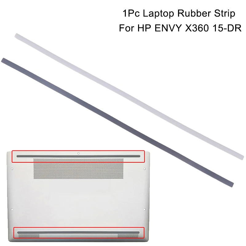 Rubber Strip Laptop Bottom Shell Cover Foot Pad ENVY X360 15-DR Qme