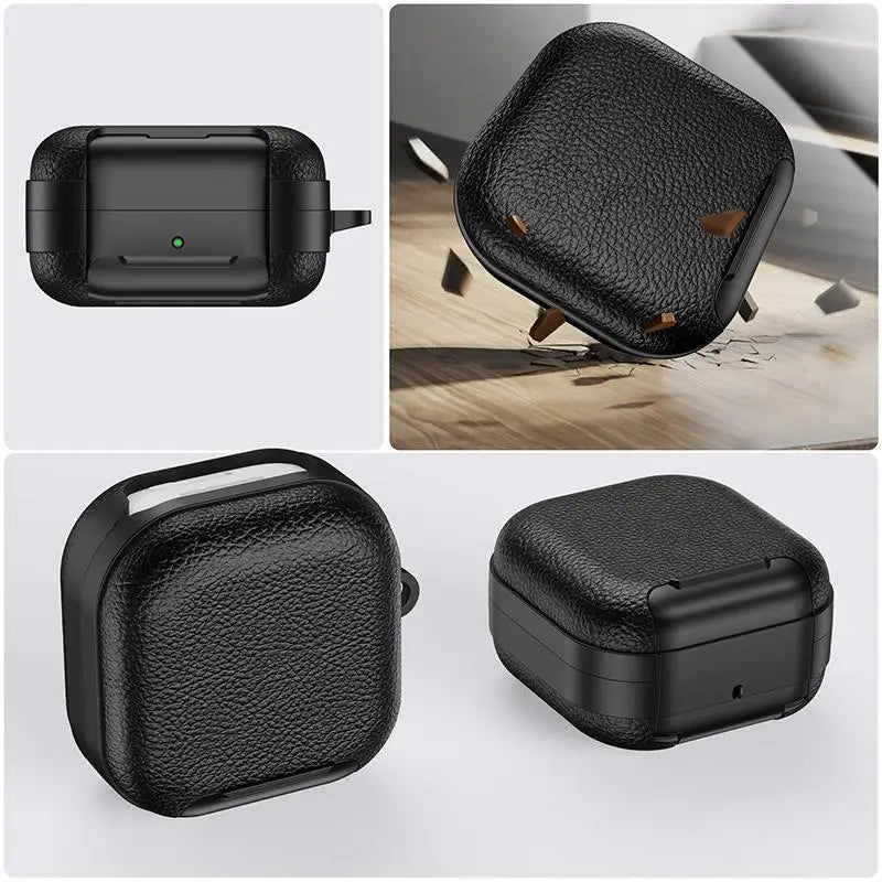 Lychee Pattern Case GalaxyBuds4 4pro Headphones Full Body Protection Qme