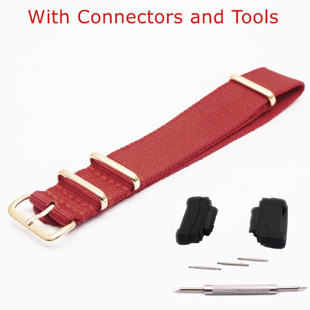 Nylon Watch Strap Casio G-shock GA100 GA120 GA110 GA400 Men Women