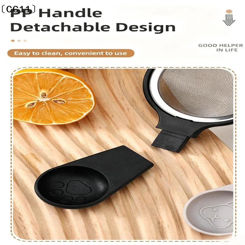 Fine Mesh Strainer Handle Nylon Ultra Handheld Kitchen Sieve Small Qme