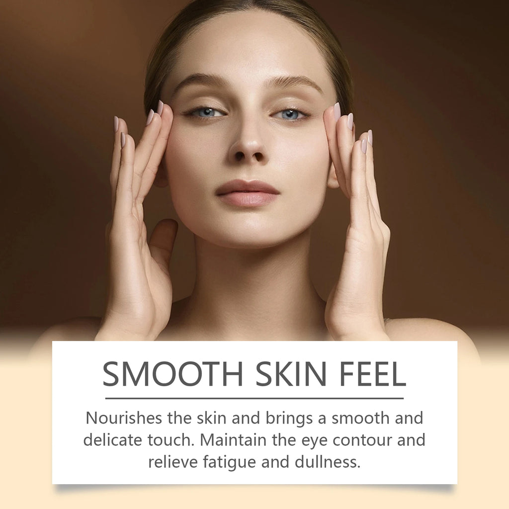 Anti Aging Eye Serum Oil Brightening Firming Fade Fine Lines Remove Puffiness Dark Circles Hydrating Smooth VC Eye Essence Oil Qme