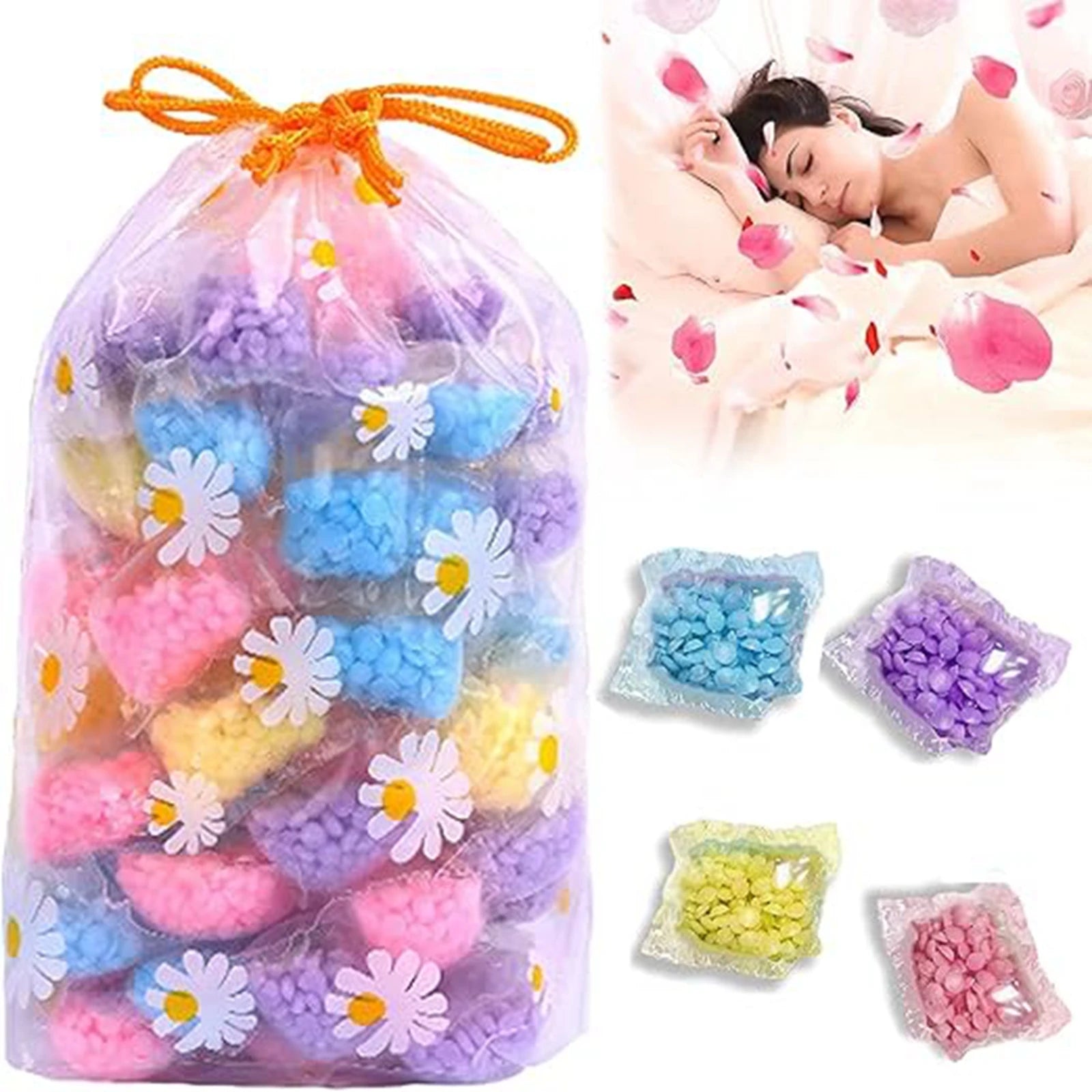 Long-lasting Laundry Scent Beads Granule Detergent Capsule Ball for Washing Clothing Diffuser Perfum Scent Washing Supplies Qme