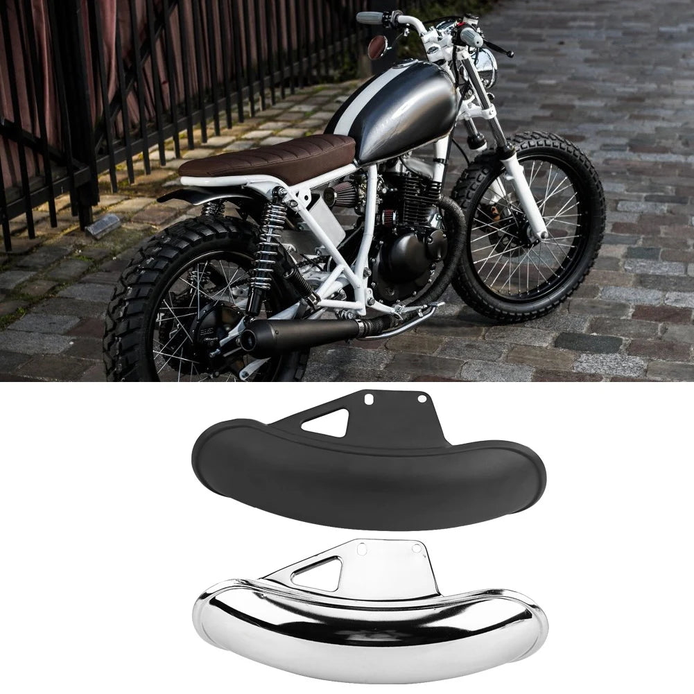 Front Fairing Cover Motorcycle Front Mud Flap Guard Fairing Mudguard Cover for GN125 GN250 Mud Flap Guard Qme