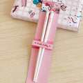 Hello Kitty Kuromi Cartoon Children's Tableware Spoon Portable Two-Piece Set for Students Stainless Steel Fork and Spoon Set Qme 12