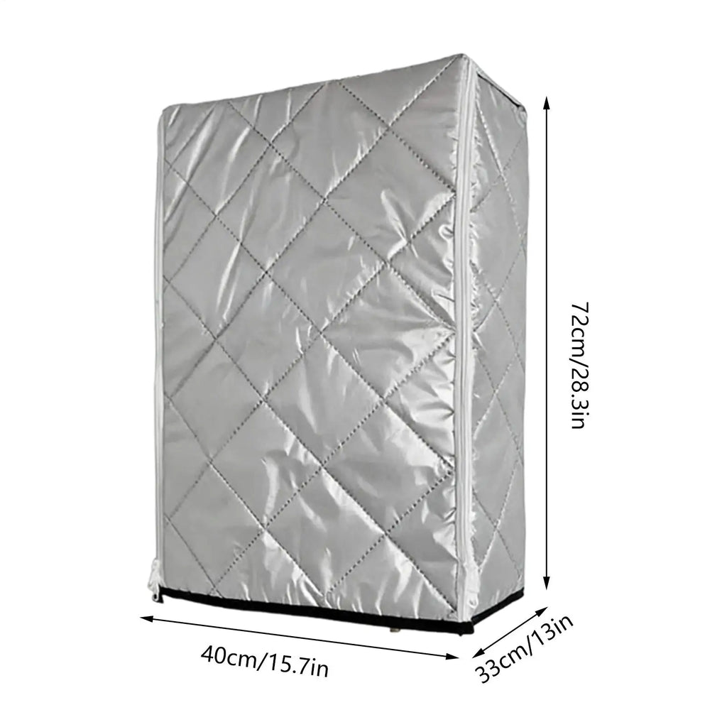 Tankless Water Heater Cover Insulated Kitchen Appliance Blanket with Zippers Thickened Water Heater Enclosure Cover for Freezing Qme
