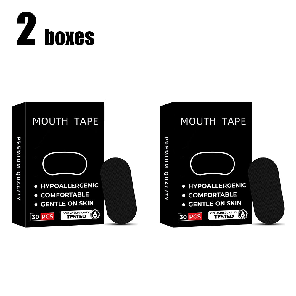 Closed Mouth Sleep Elastic Tape Stop Snoring Glue Open Breath Qme 2 boxes