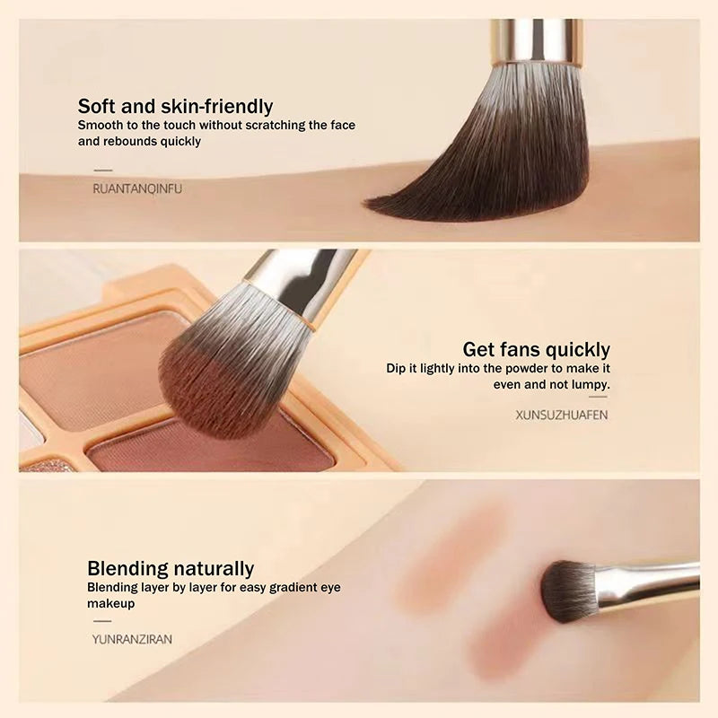 Eye Makeup Smudge Undercover Eyeliner Detail Small Brushes Soft Qme