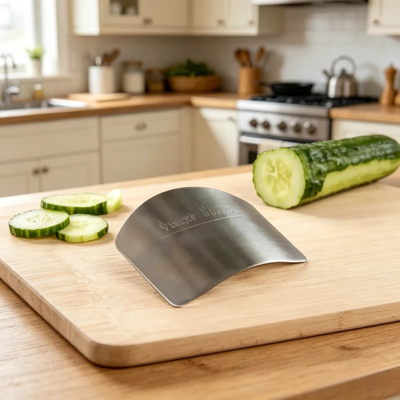 1/2PCS Stainless Steel Finger Guard Anti-cut Hand Protector Safe Slice Vegetable Cutting Safety Tool Kitchen Gadget Qme