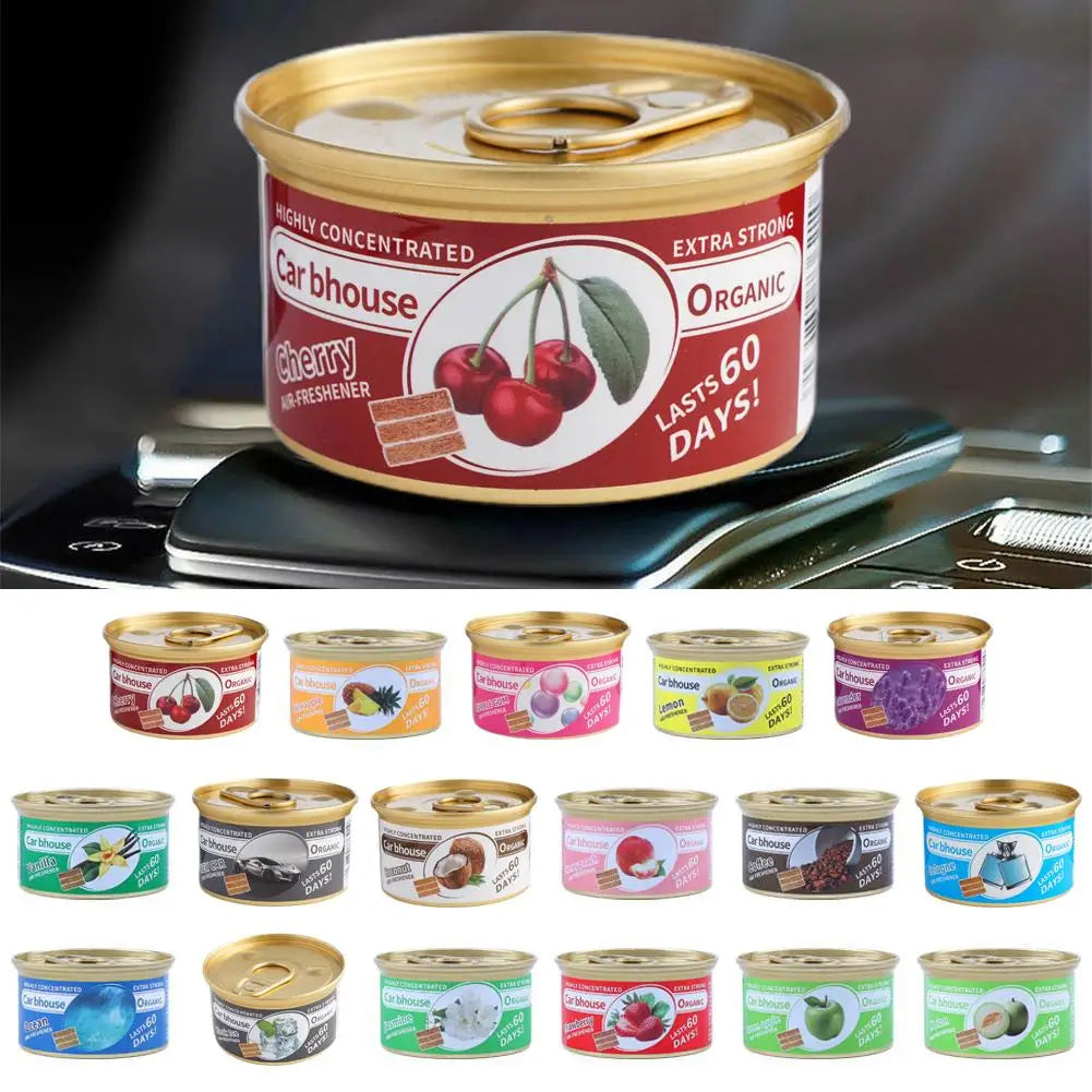 Car Air Freshener Can Odor Eliminator Essential Long-lasting Closet Qme