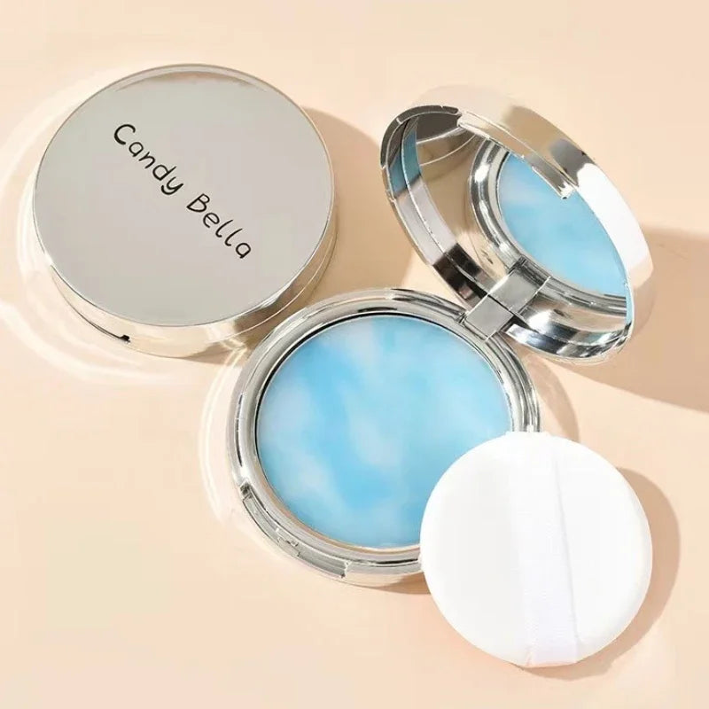 Lavender Makeup Powder Oil Control Setting Powder for Smooth and Even Complexion Matte Effect Soft Finishing Powder Cosmetics Qme Cloudy powder