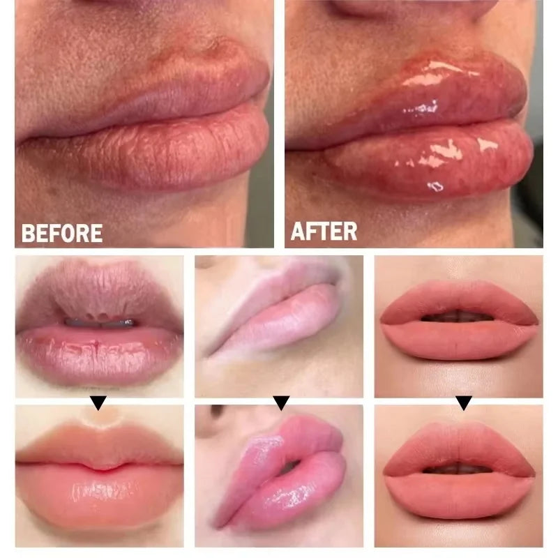 Instant Plumping Lip Essence Oil Increase Lip Elasticity Long-lasting Moisturize Nourishing Lip Plumper Gloss Sexy Beauty Makeup Qme