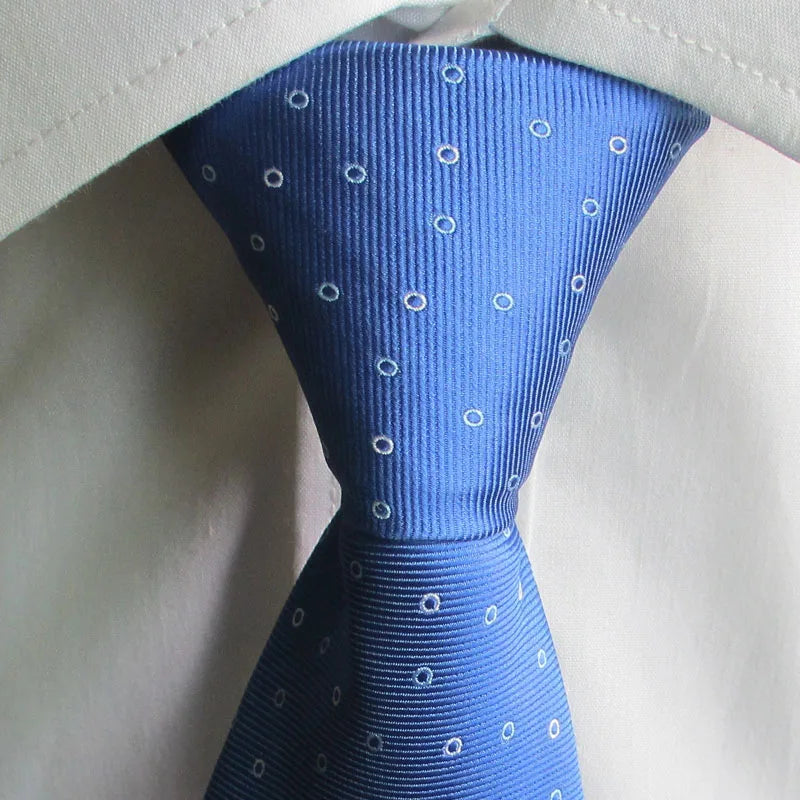 Zipper Tie Men Bridegroom Wedding Lazy Pre-tied Knoted Ties Stripe Qme color6 China Mainland