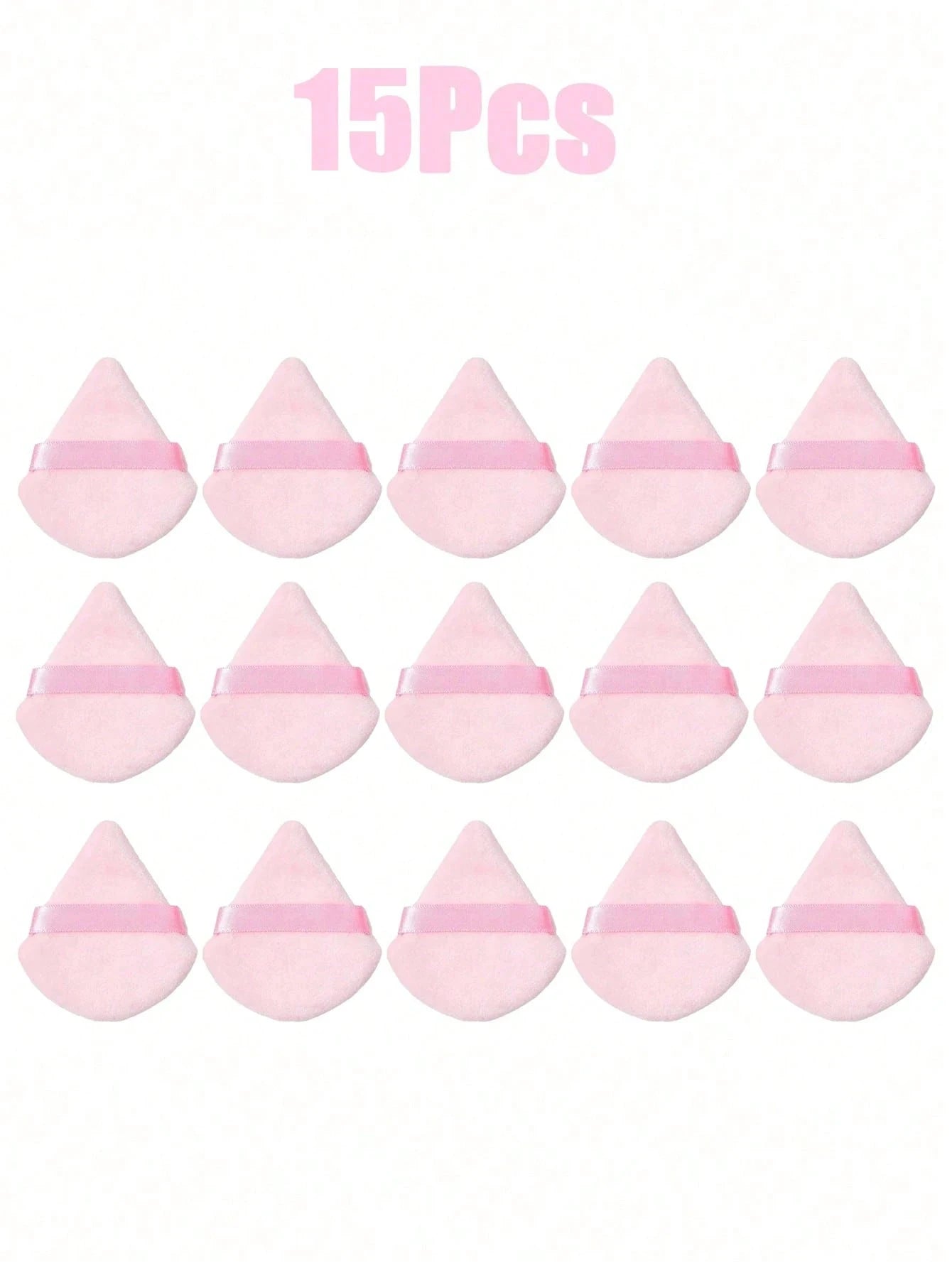 50 24 15 5 1 Triangular Powder Puff Reusable Multi-functional Makeup Qme 15Pcs