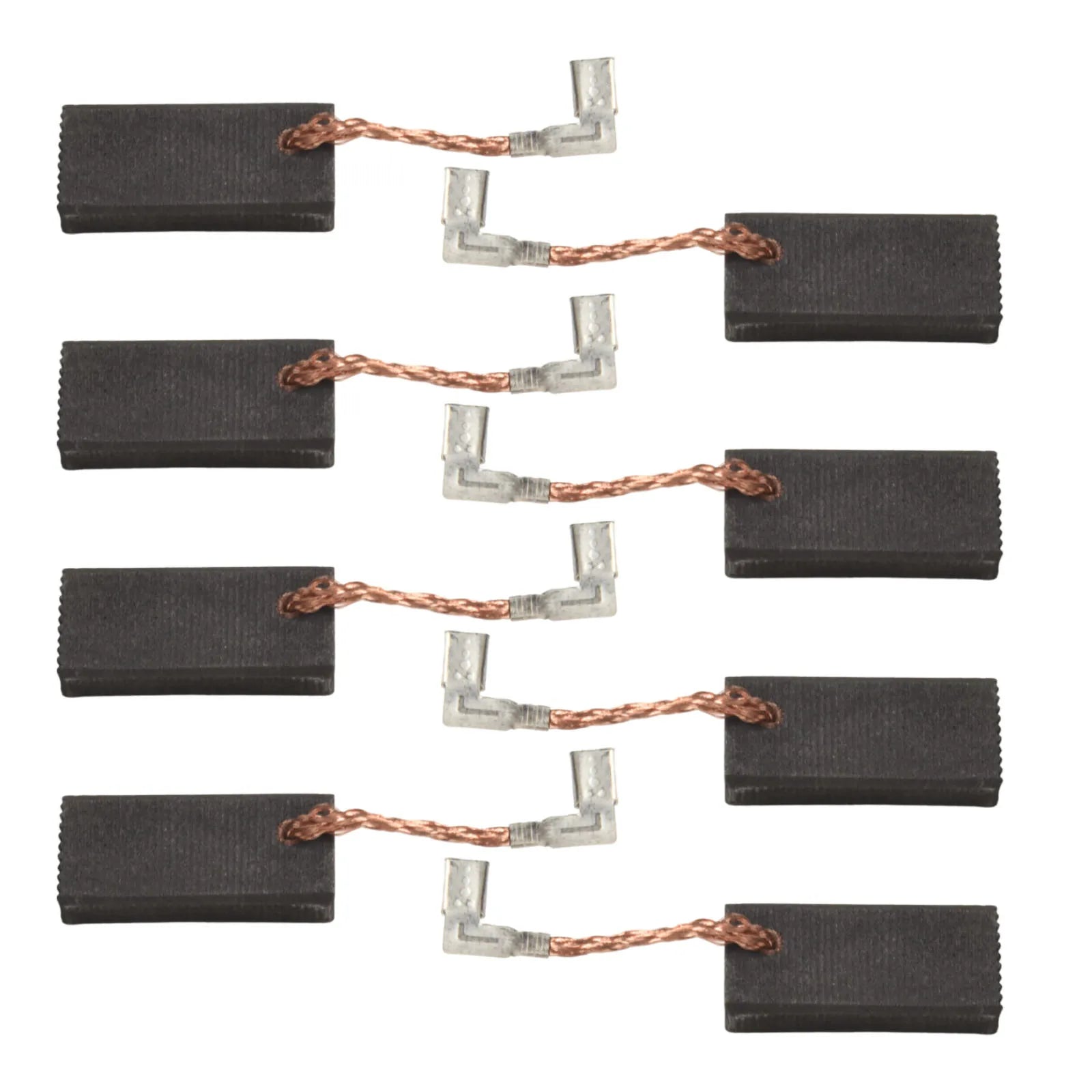 8 Pcs CB350 Carbon Brushes 194160-9 For HR4011C ,HR4001C ,3210FC Hammer 6.5x11x25mm For Angle Grinders Power Tool Qme