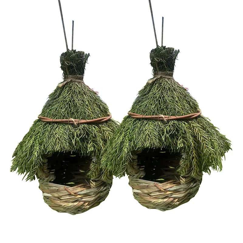 Hummingbird House Garden Outdoor Decoration Window Hideaway Unique Qme