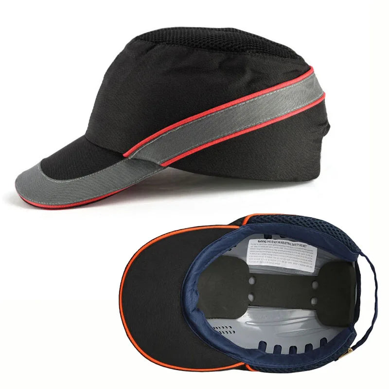 Bump Cap Work Safety Helmet Summer Breathable Security Anti-impact Lightweight Helmets Fashion Casual Sunscreen Protective Hat Qme