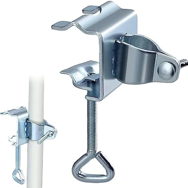 Adjustable Outdoor Umbrella Base Mount Chair Clamp Courtyard Stand Qme