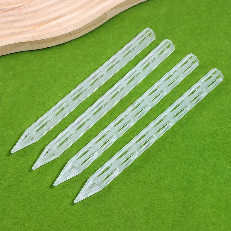 3/5/10Pcs Soil Air Circulation Tubes For Plants Durable Plastic Plant Root Ventilation Tubes Transparent Drainage Pipes Qme