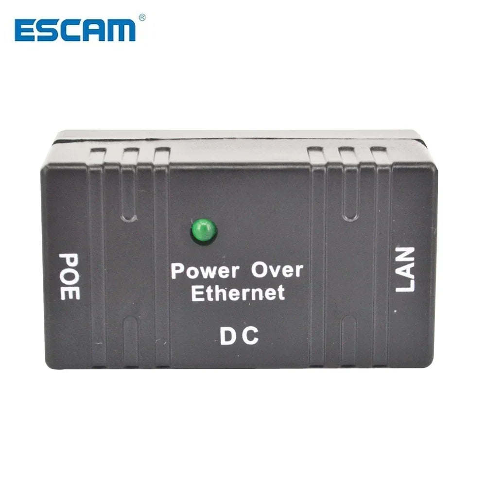 10pcs Mini POE Splitter Injector Adapter DC Power Over Ethernet CCTV Accessories RJ45 Passive For LAN Network Surveillance Qme