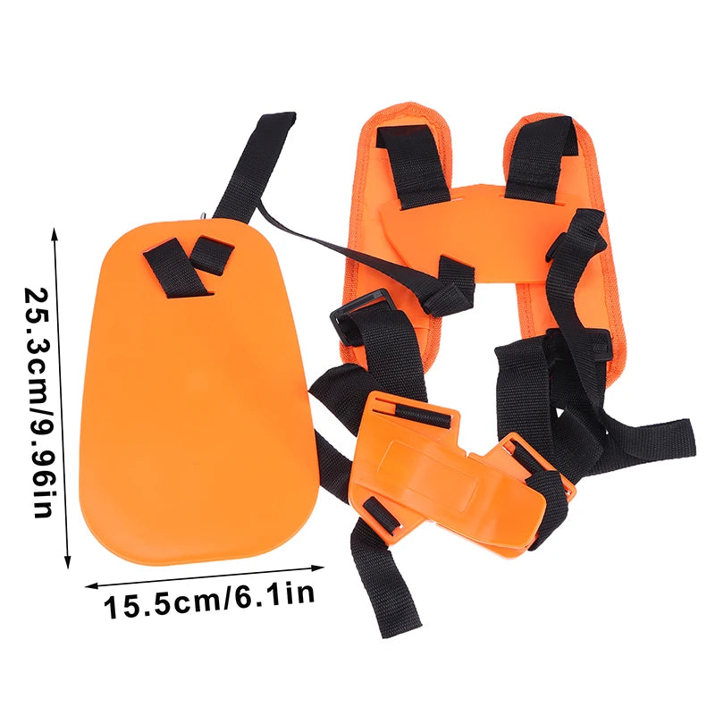 Garden Pruner Brush Cutter Shoulder Strap Double Nylon Harness Belt Qme Default Title